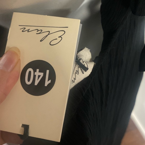 Elan black halter open back maxi dress size small - Picture 3 of 4